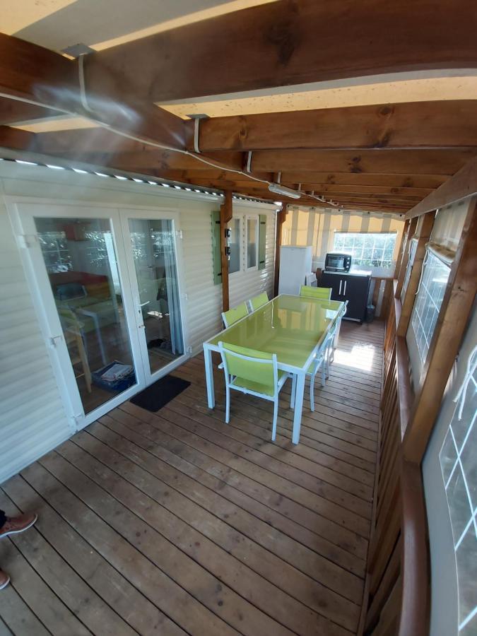 Mobil Home Dans Camping 5 Etoiles 布雷蒂诺斯梅尔 外观 照片